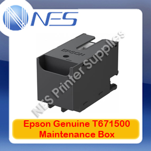 Epson Genuine T671500 Maintenance Box for WF-4720/WF-4740/WF-4745 *UNBOXED*